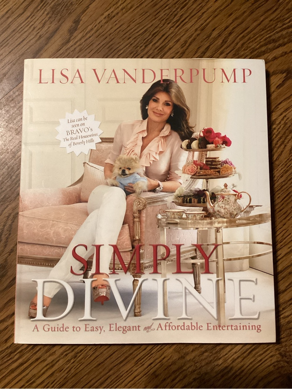 Simply Divine Book by Lisa Vanderpump